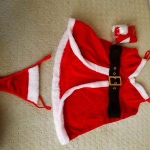 Santa lingerie set